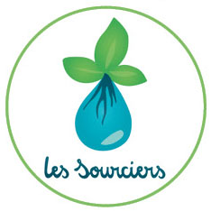 logo Les Sourciers aquaponie Echologia Aquaponia 2023